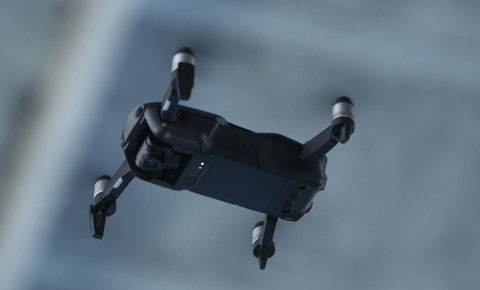 Mavic Drone Flying Indoors
